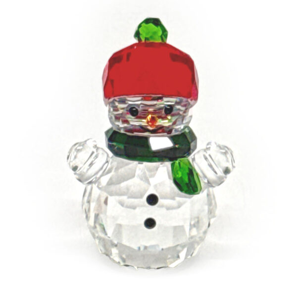 Swarovski-Christmas-Snowman-with-Red-Hat-5288205-2 Swarovski Christmas Snowman with Red Hat 5288205