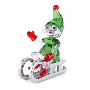 Swarovski Santas Elf On Sleigh 5533947