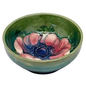 Walter Moorcroft Anemone Pedestal Bowl 1949