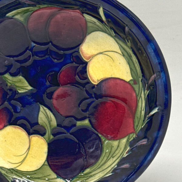 William-Moorcroft-Wisteria-Decorative-Plate-C1928-2 William Moorcroft Wisteria Decorative Plate C1928